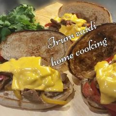 🍟🥖Philly Cheesesteak Sandwich🥖🍟 A picture of 🍟🥖Philly Cheesesteak Sandwich🥖🍟.