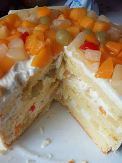 Foto resep Chantilly Fruit Cake