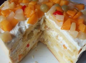 Foto resep Chantilly Fruit Cake