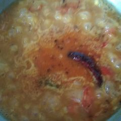 A picture of Arhar daal.