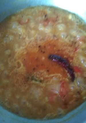 A picture of Arhar daal.