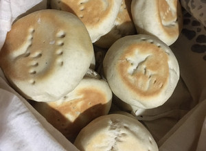 Una foto de Pan amasado casero