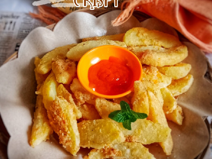 Resep Kentang Goreng Crispy Anti Gagal