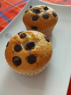 Una foto de Muffins rellenos de Nocilla