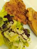 Escalope + ensalada