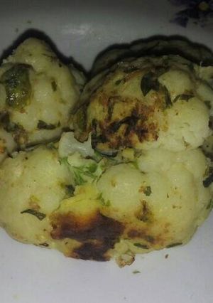 Una foto de Coliflor asado