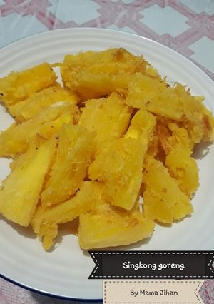 Foto resep Singkong Goreng Merekah