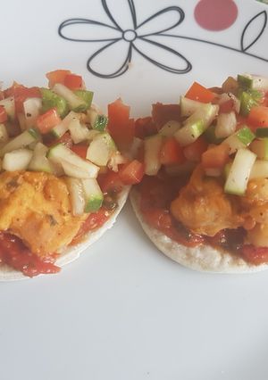 Una foto de Mini-tacos con recetas
