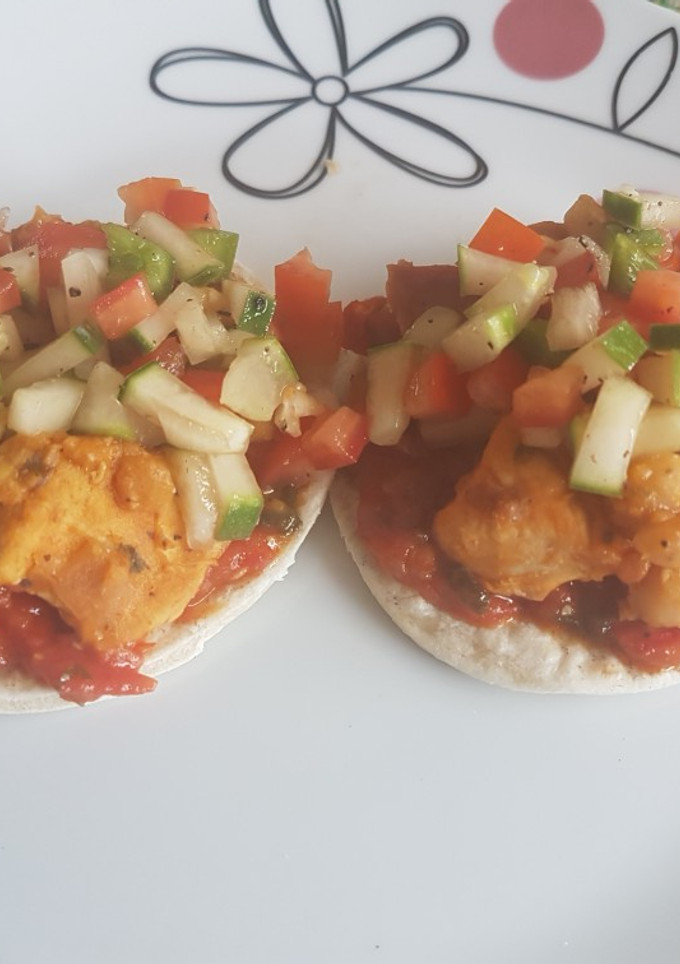 Una foto de Mini-tacos con recetas