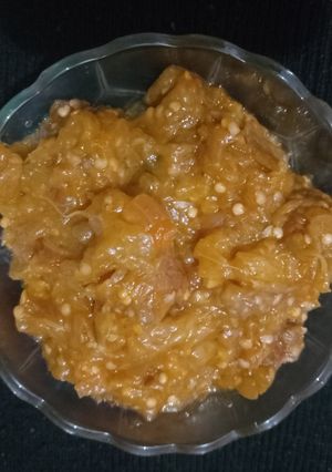 बैंगन का भरता(baingun ka bharta recipe in hindi) रेसिपी मुख्य फोटो