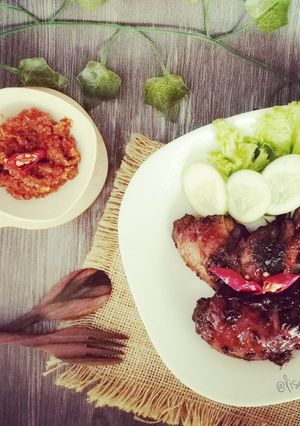 Foto resep Ayam Panggang Teflon
