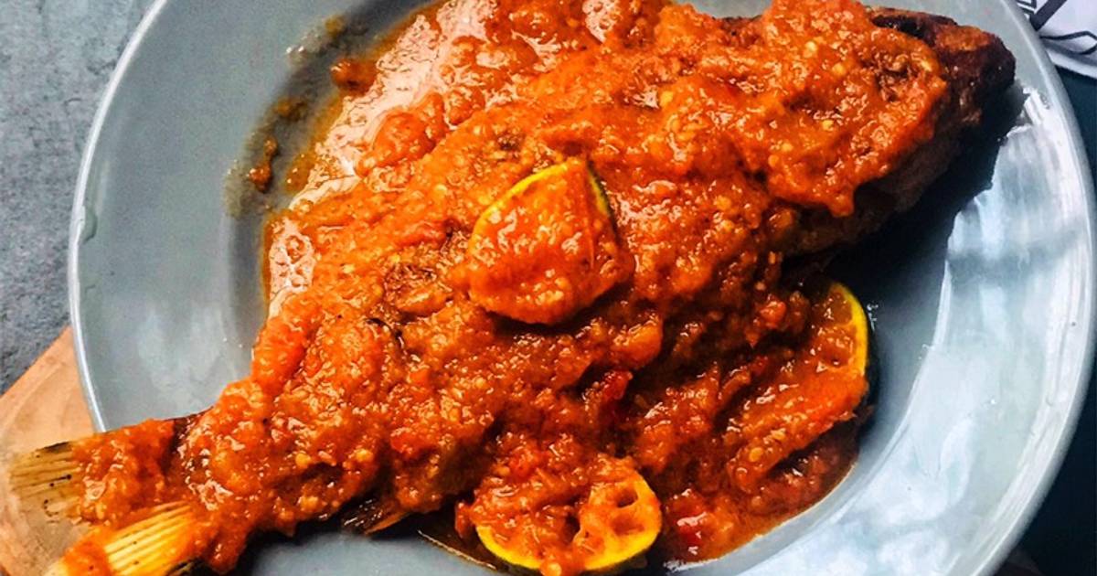 Resep Pecak Ikan Mas Oleh Anif Agustina Cookpad