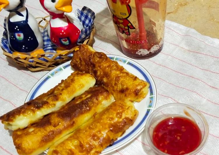 Recipe: Delicious Cheesy Chicken Pantras