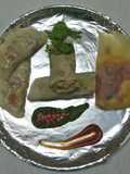 Crystal paper wraps and roll..With 3 different fillings