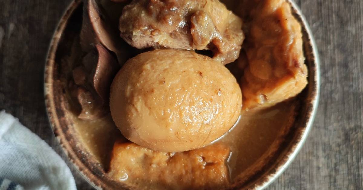 Resep Sayur Terik Campur (telur, Tahu Tempe, Ampela Ati) Paling Praktis dan Simple