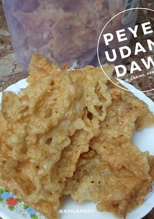 Foto resep Resep Peyek Udang