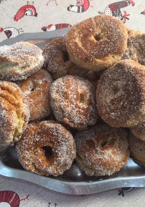 Una foto de Rosquillas con azúcar y canela