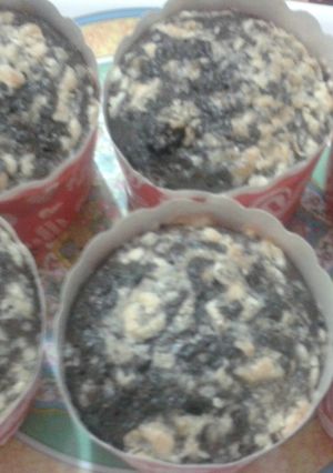 عکسی از دستور کاپ کیک شکلاتی (با آب)