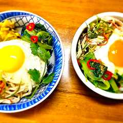 月見初心黃金鵝油蔥雞絲飯（創意料理）-レシピのメイン写真