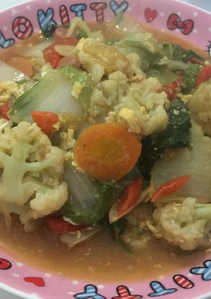 Foto resep Resep capcay kuah kental