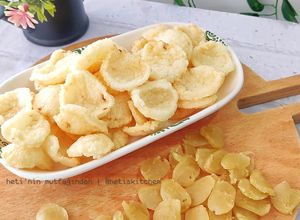 Foto resep Kerupuk Bawang Putih (dari Adonan Cilok)