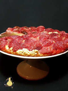 Una foto de *Crostata di Fragole ó Tarta de Fresas*