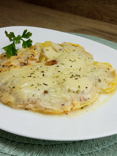 Una foto de Pizza de patata/receta rápida