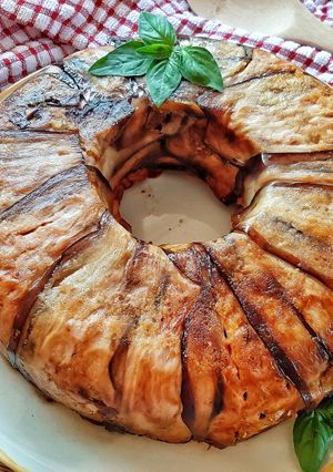 Foto di Timballo di melanzane e anelletti siciliani