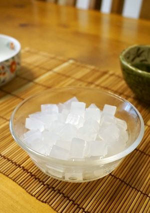 A picture of Easy Agar Jelly for Anmitsu.