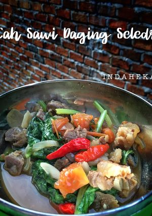 Foto resep Cah Sawi Daging #KitaBerbagi