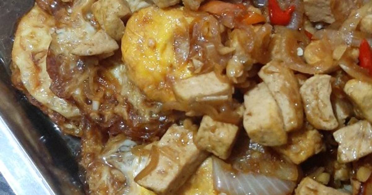 Resep Telur Tahu Kecap Oleh Riris Putri Kosasih - Cookpad