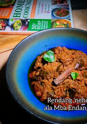 Foto resep Rendang Daging a la Mba Endang 'JTT'