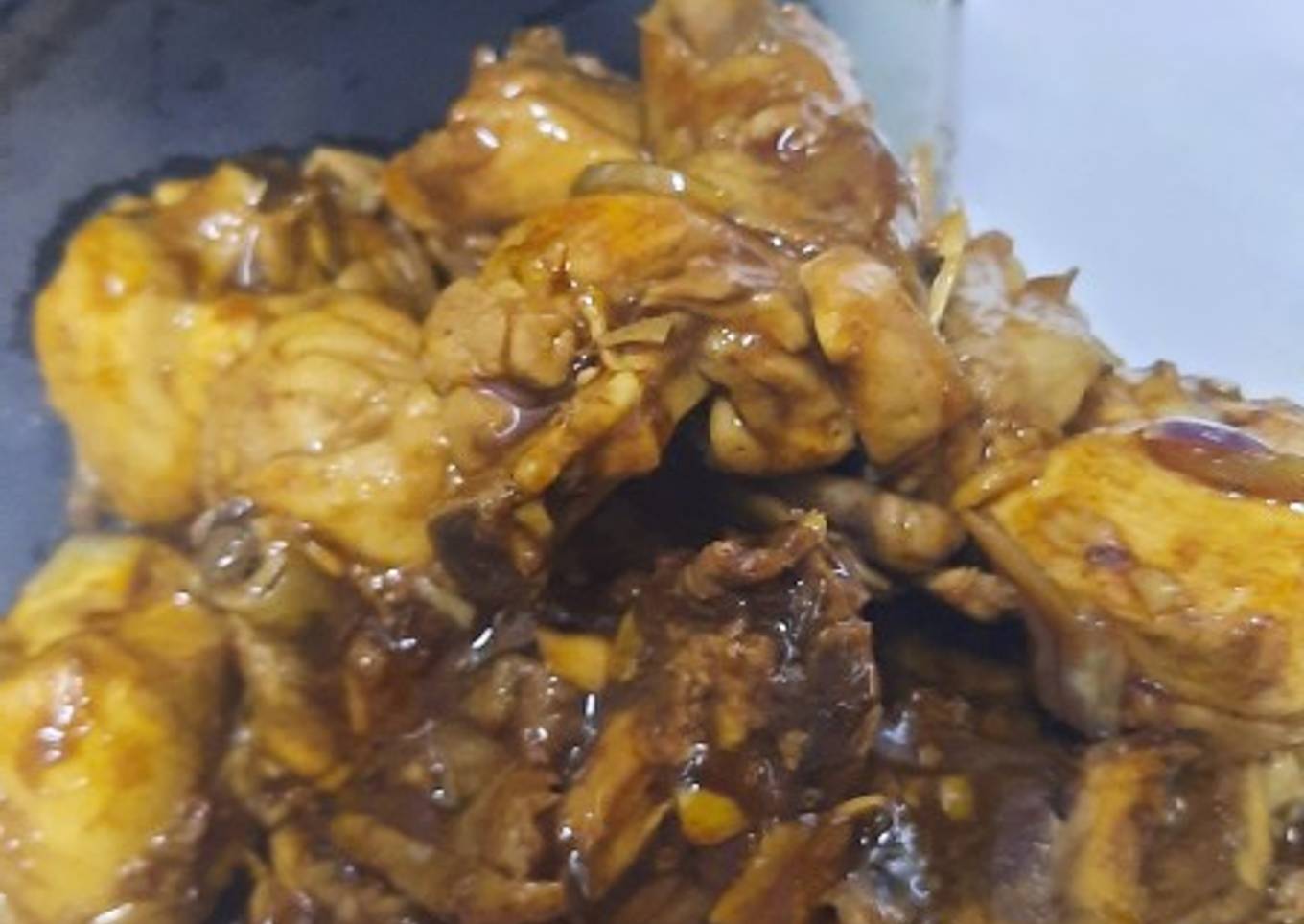 Ayam kecap inggris