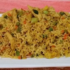 Asian Chicken Fried Rice A picture of Asian Chicken Fried Rice.