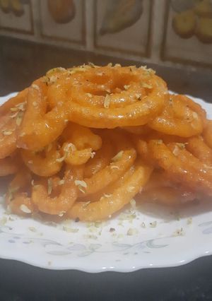A picture of Instant Jalebi.