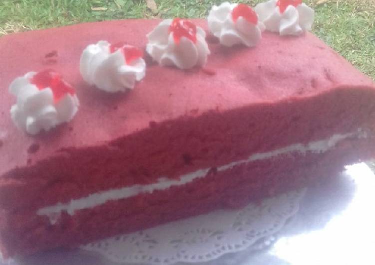 Resep Red Velvet Cake Kukus Yang Lezat