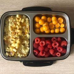 Bulgur Porridge with Pumpkin and Apples A picture of Bulgur Porridge with Pumpkin and Apples.