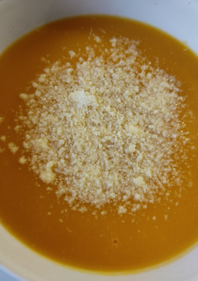 Una foto de Crema de calabaza