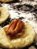 Galletas de papin cayote y nuez de pecan
