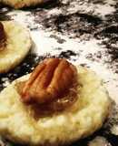 Galletas de papin cayote y nuez de pecan