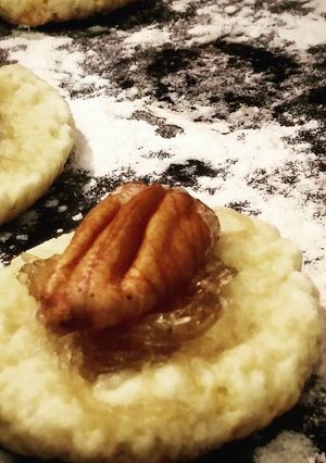Una foto de Galletas de papin cayote y nuez de pecan
