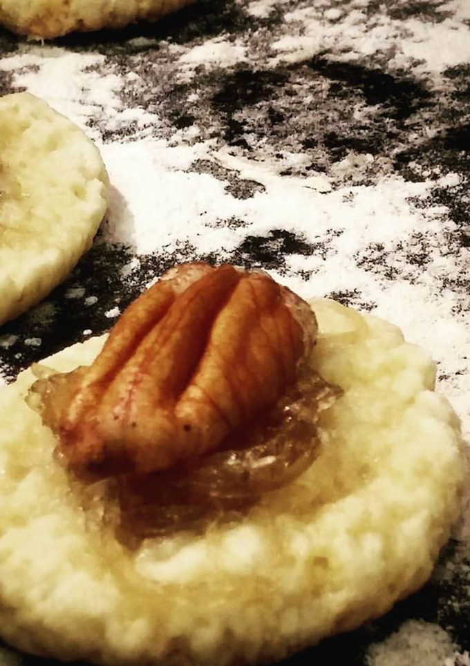 Una foto de Galletas de papin cayote y nuez de pecan