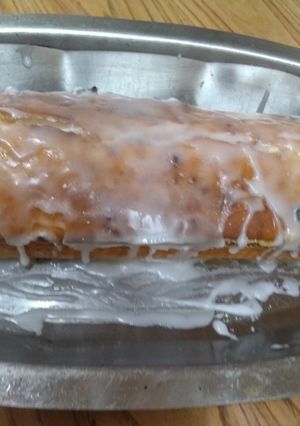 Una foto de Budín glaseado de limón🍋