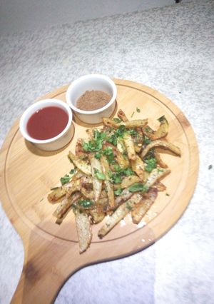 A picture of Balochi fries.