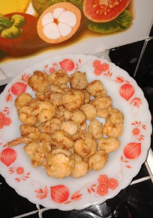 Foto resep Udang mini tepung
