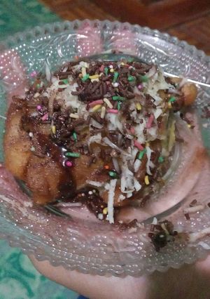 Foto resep Pisang goreng toping