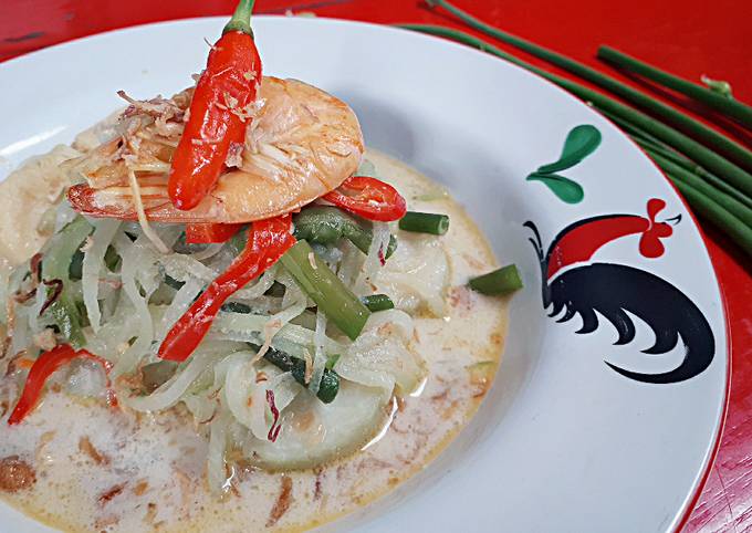 Resep Lontong sayur labu siam oleh ikamarsha - Cookpad