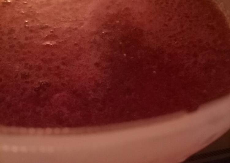 Cara Gampang Menyiapkan Jus semangka jelly, Enak Banget