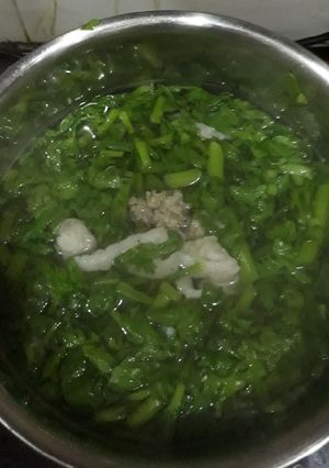 Hình của món Canh tần ô cá thác lác heo xay 🌿🐷🌾💗🌿.