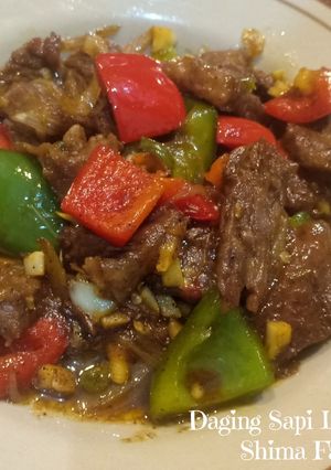 Foto resep Daging Sapi Lada Hitam
